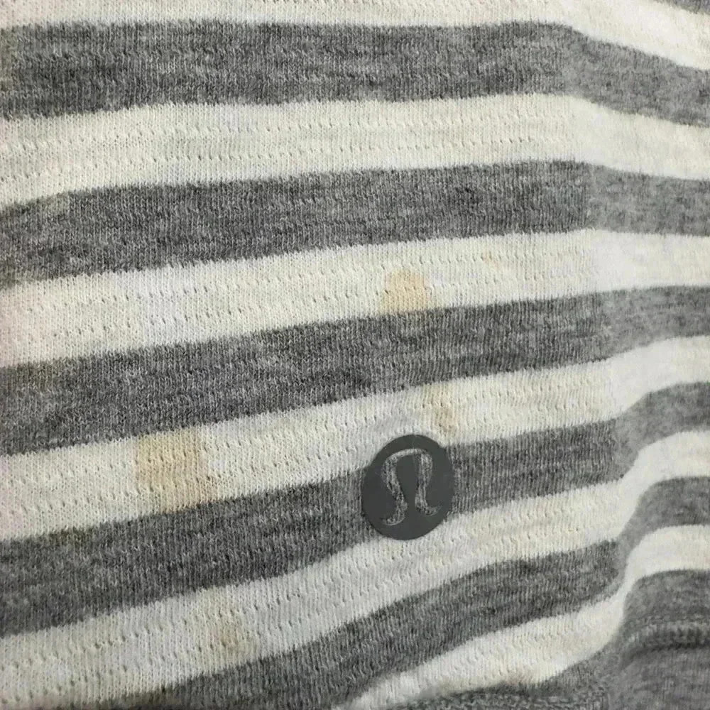 Lululemon In A Cinch Long Sleeve Pullover Sweater Reversible Grey Women's Medium - Picture 15 of 15